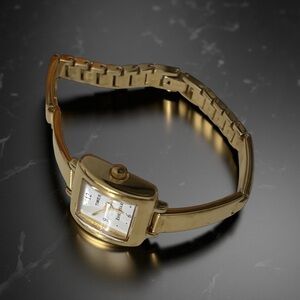 Timex Women's Gold Square Watch
